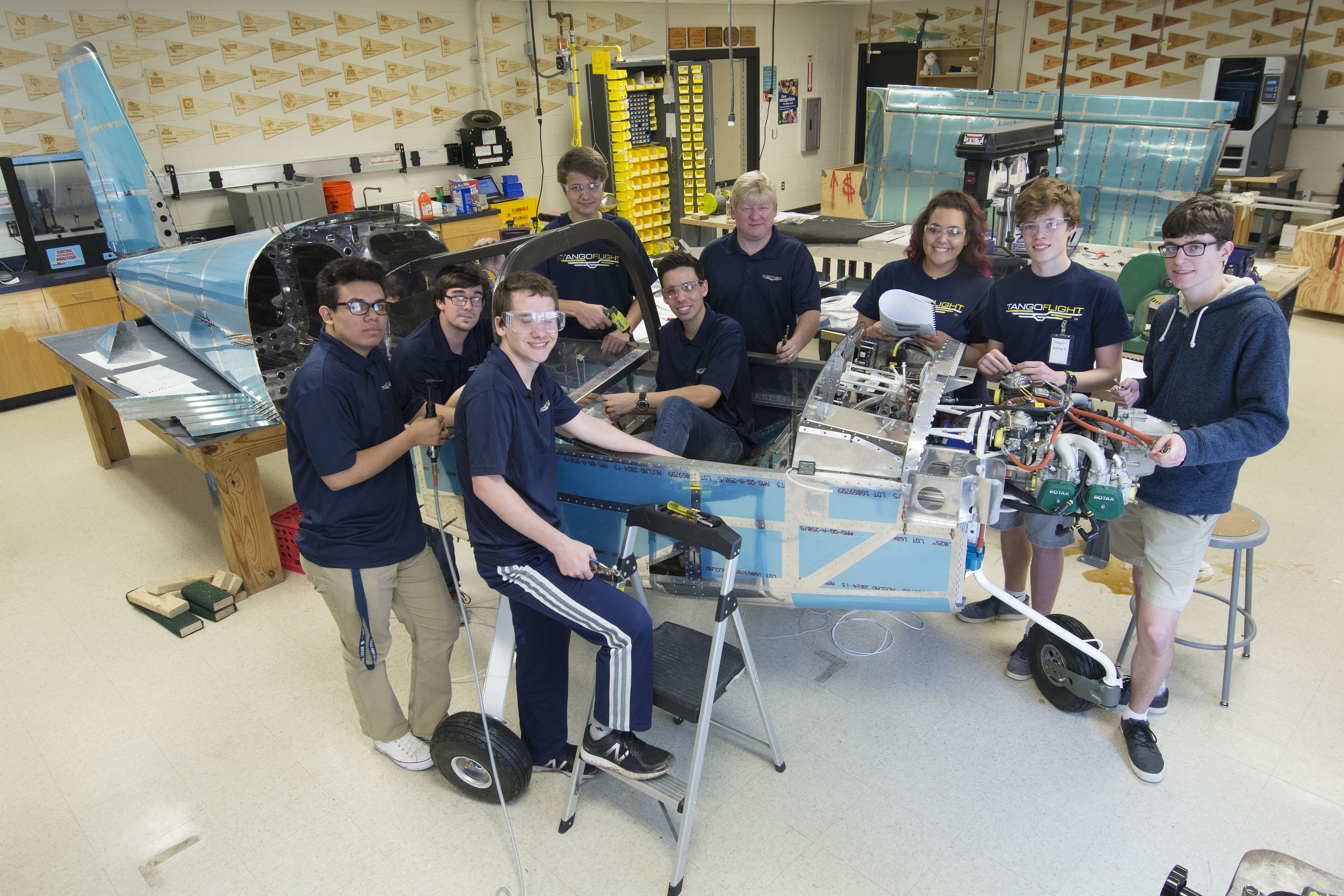 Learning STEM by Building Airplanes
