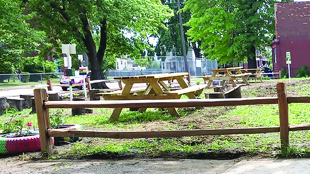 Building Picnic Tables ... and Community