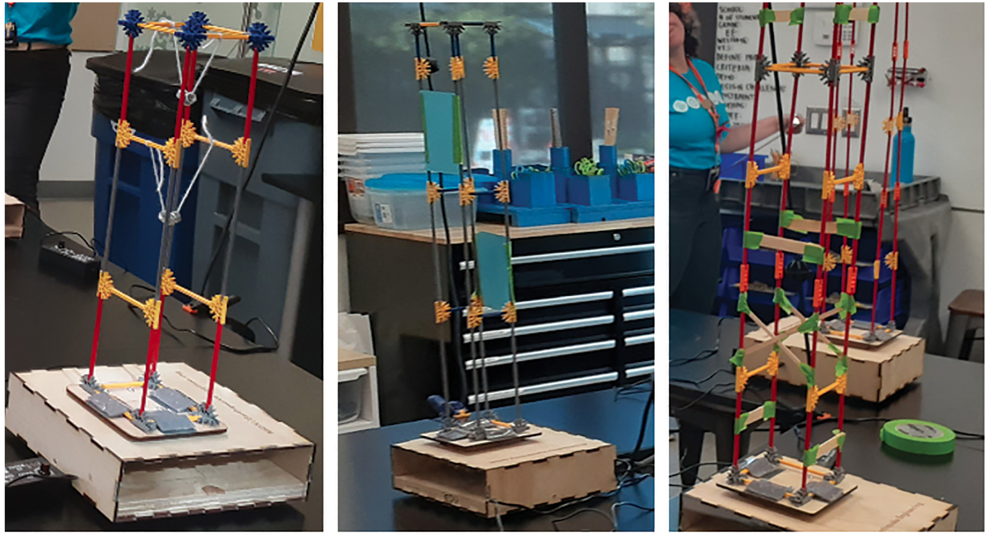Building demonstration models.
