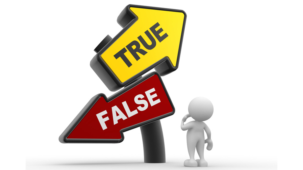Which of These is True?