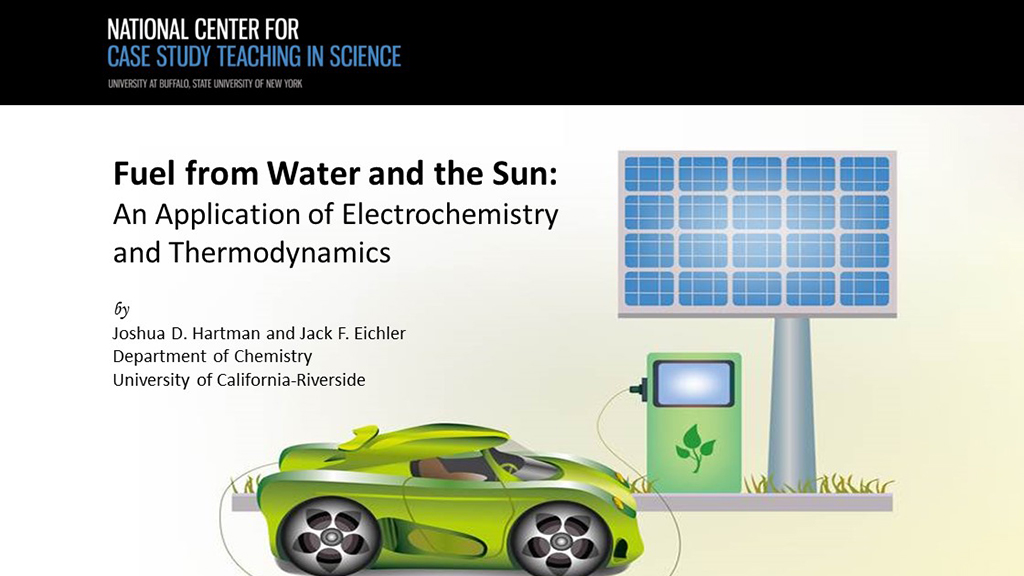Fuel from Water and the Sun