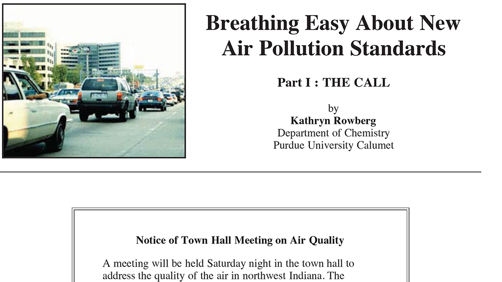 Breathing Easy About New Air Pollution Standards
