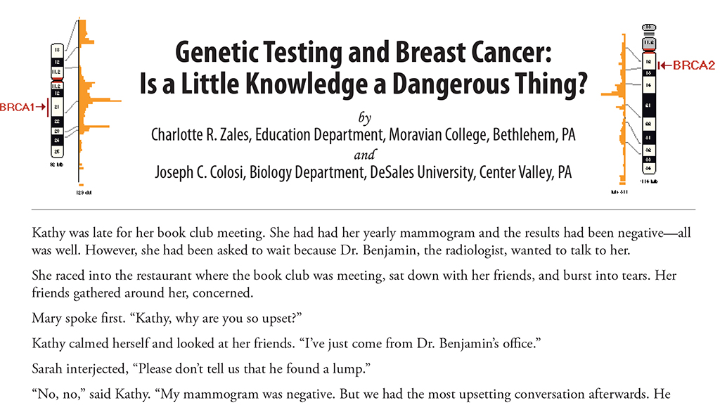 Genetic Testing and Breast Cancer