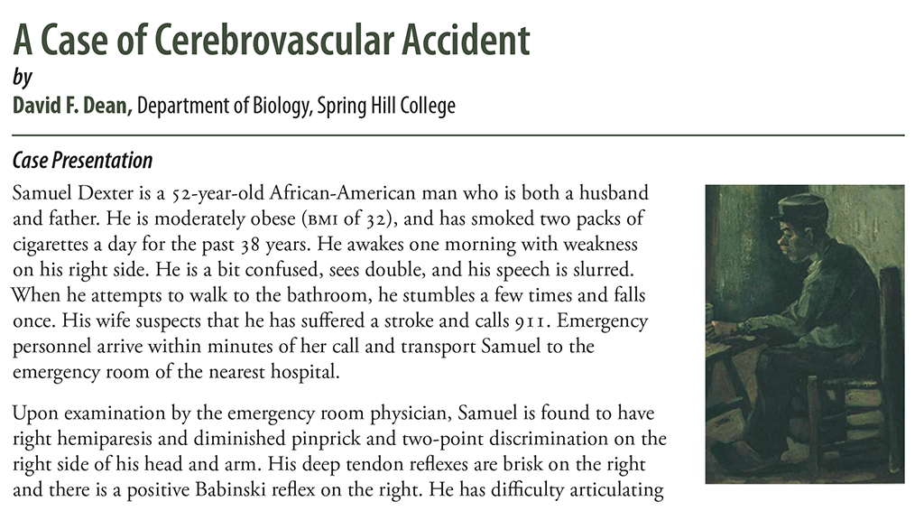 A Case of Cerebrovascular Accident