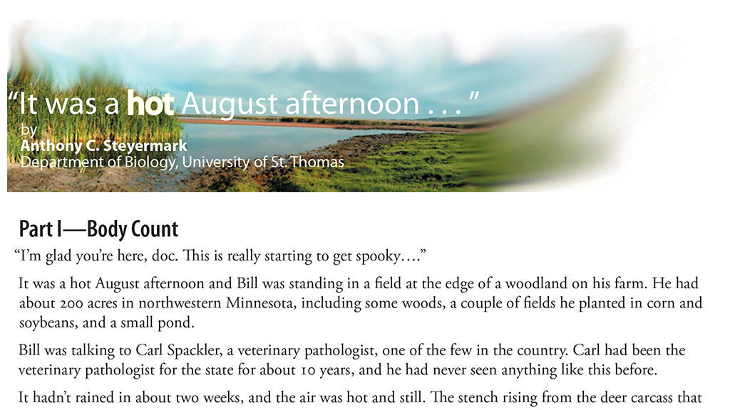 It Was a Hot August Afternoon...