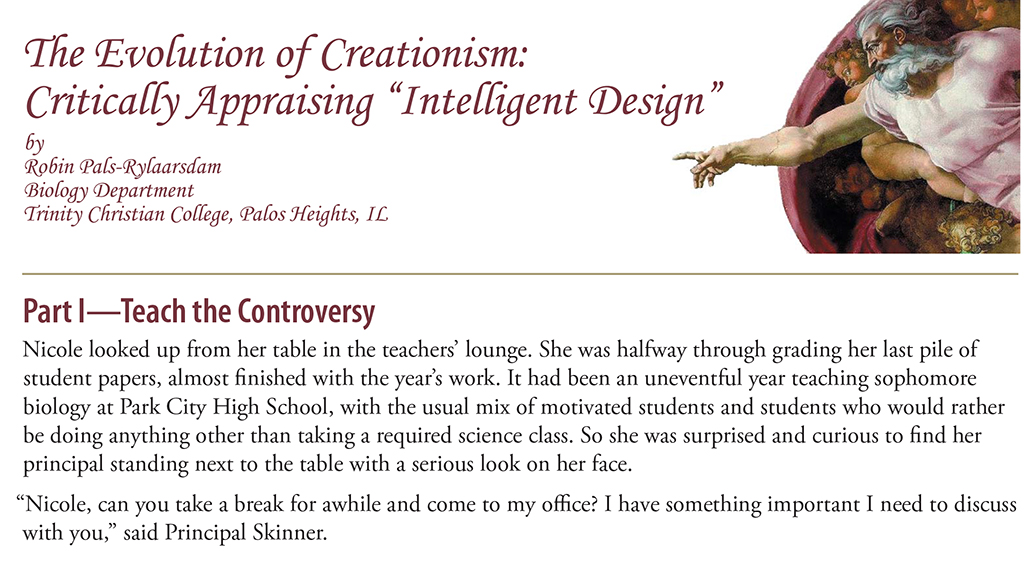 The Evolution of Creationism