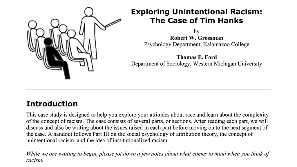 Exploring Unintentional Racism