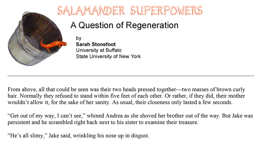 Salamander Superpowers
