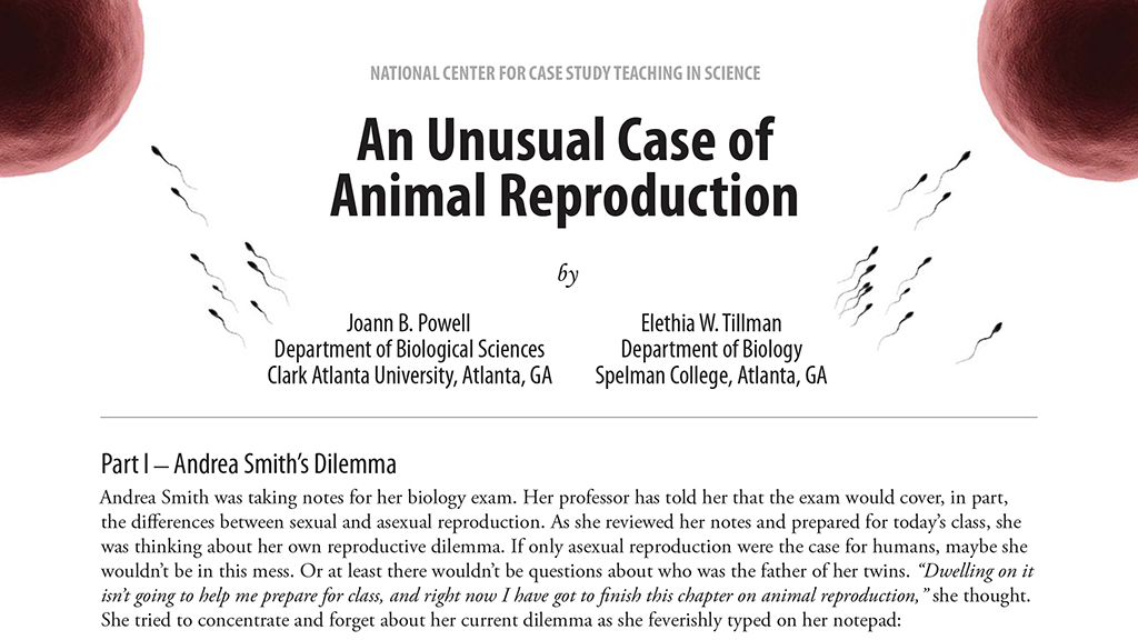 An Unusual Case of Animal Reproduction