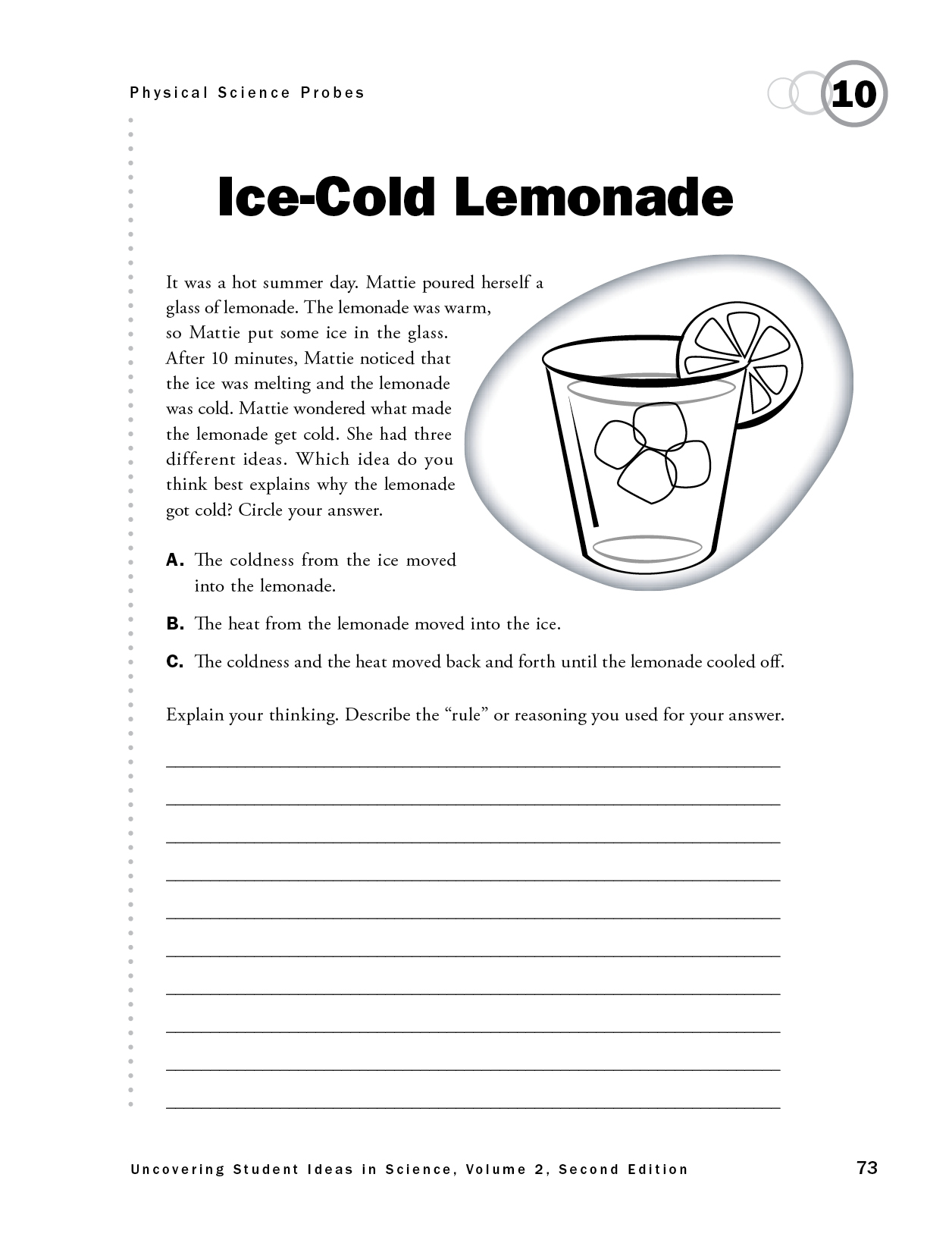 Ice-Cold Lemonade
