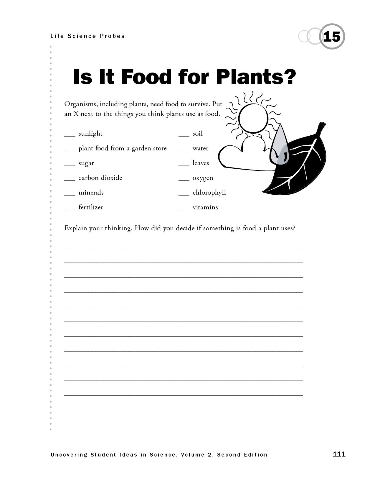 Is It Food for Plants?