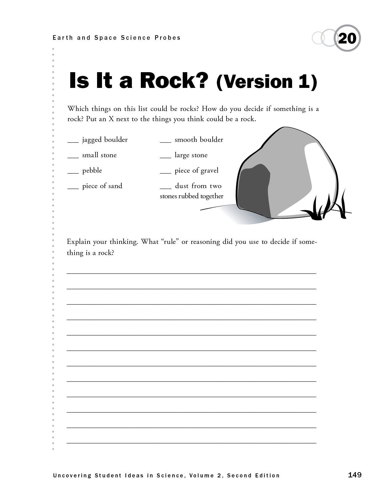 Is It a Rock? (Version 1)