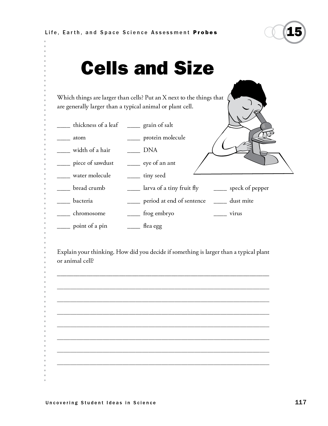 Cells and Size