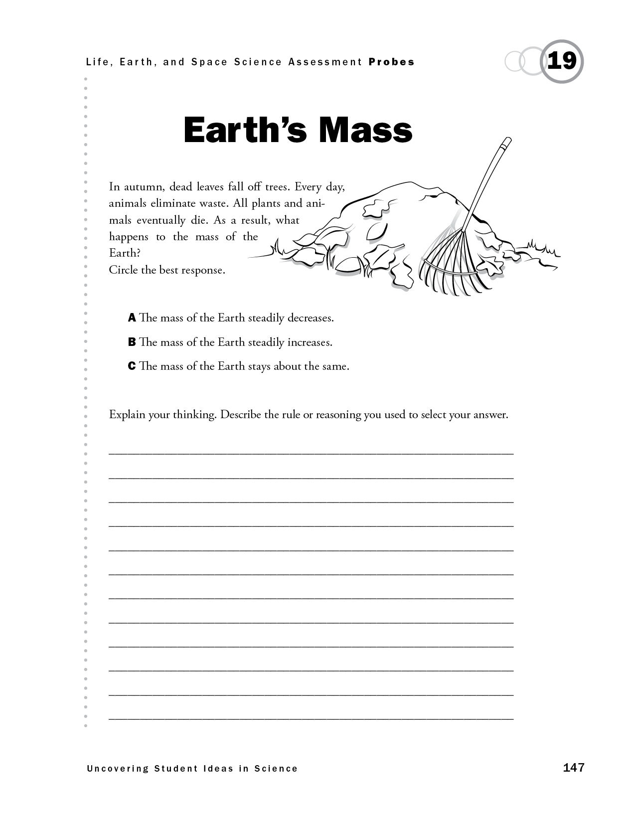 Earth's Mass