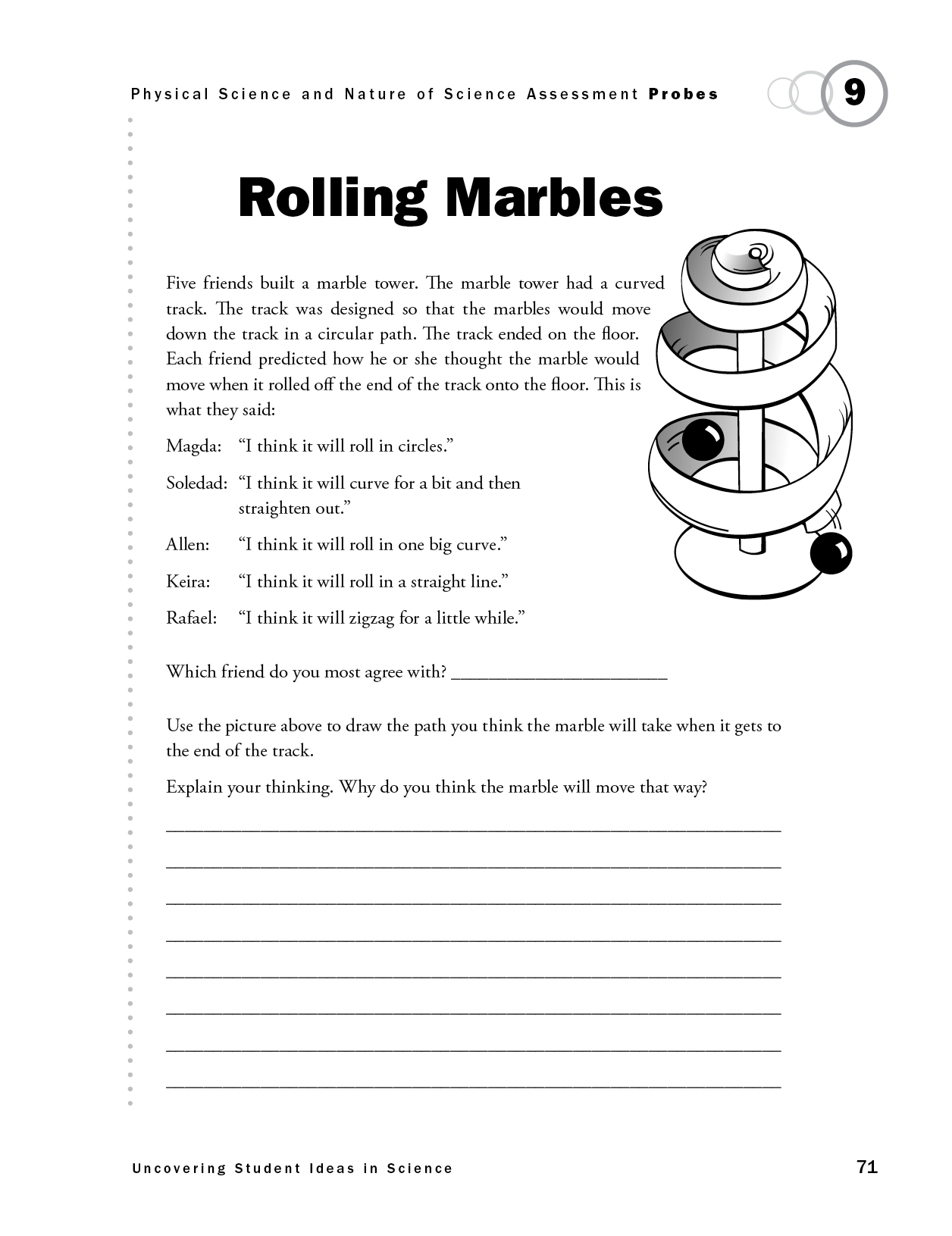 Rolling Marbles