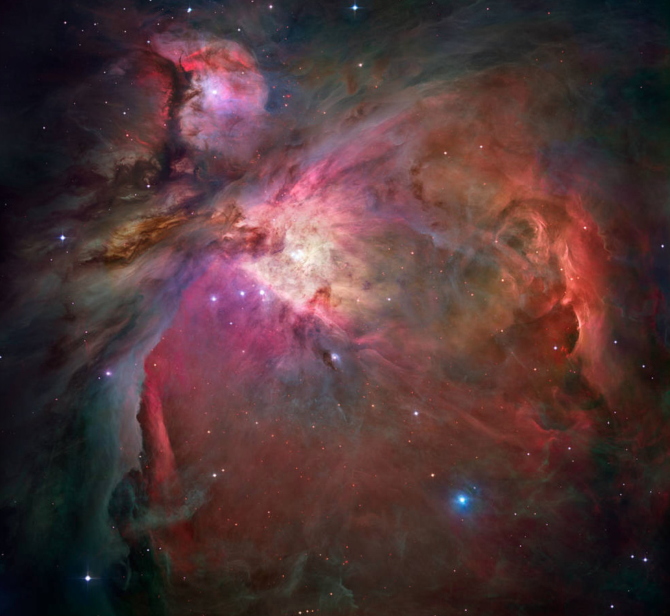 The Orion Nebula.