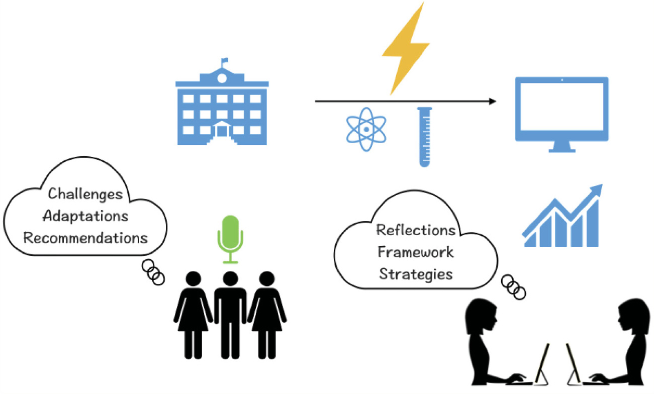 Visual representation of the study.