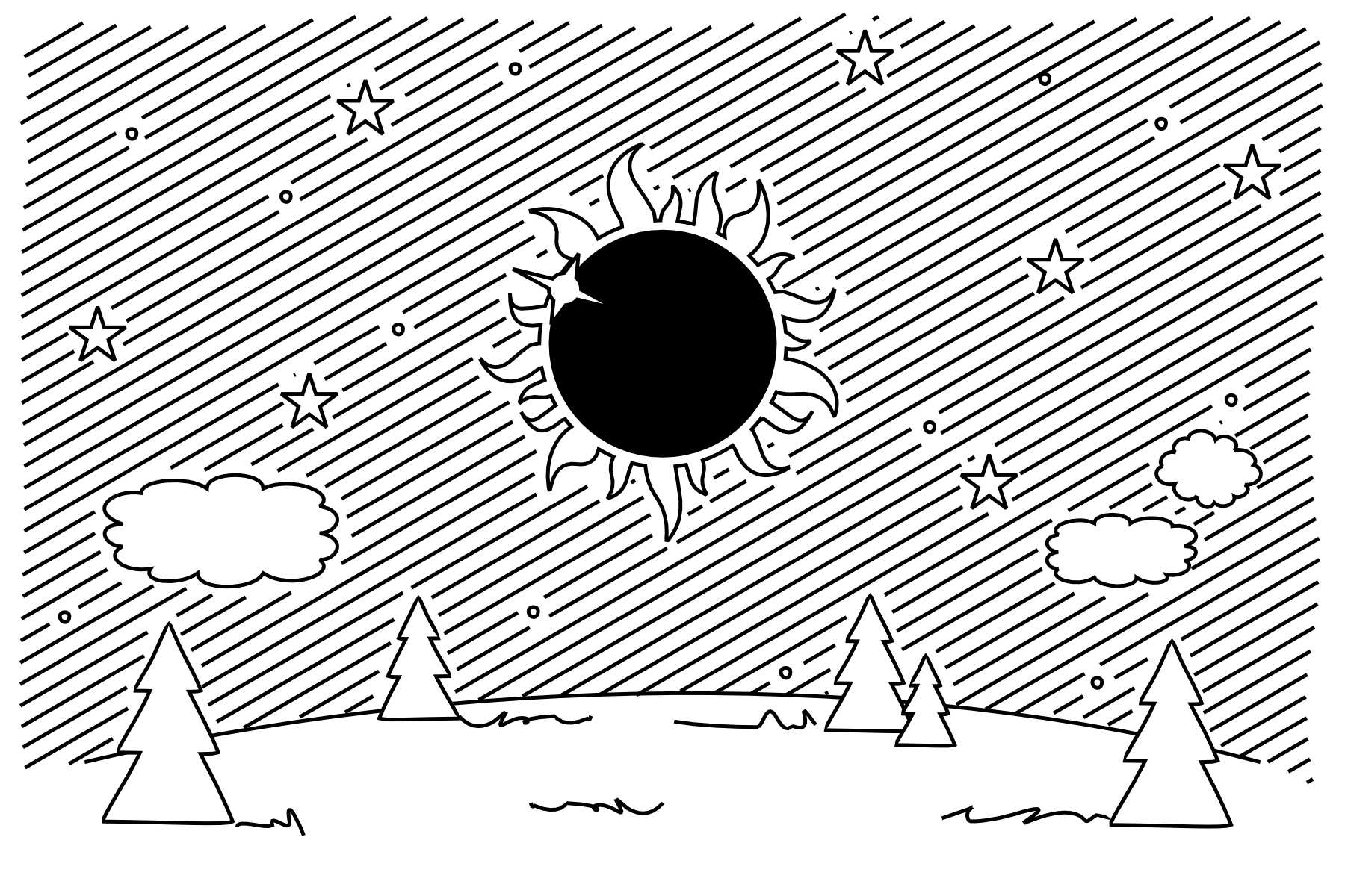 Solar Eclipse by Allan Wolf
