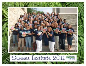 Science Teachers at summer institute