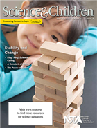 Cover of journal, Science and Children.