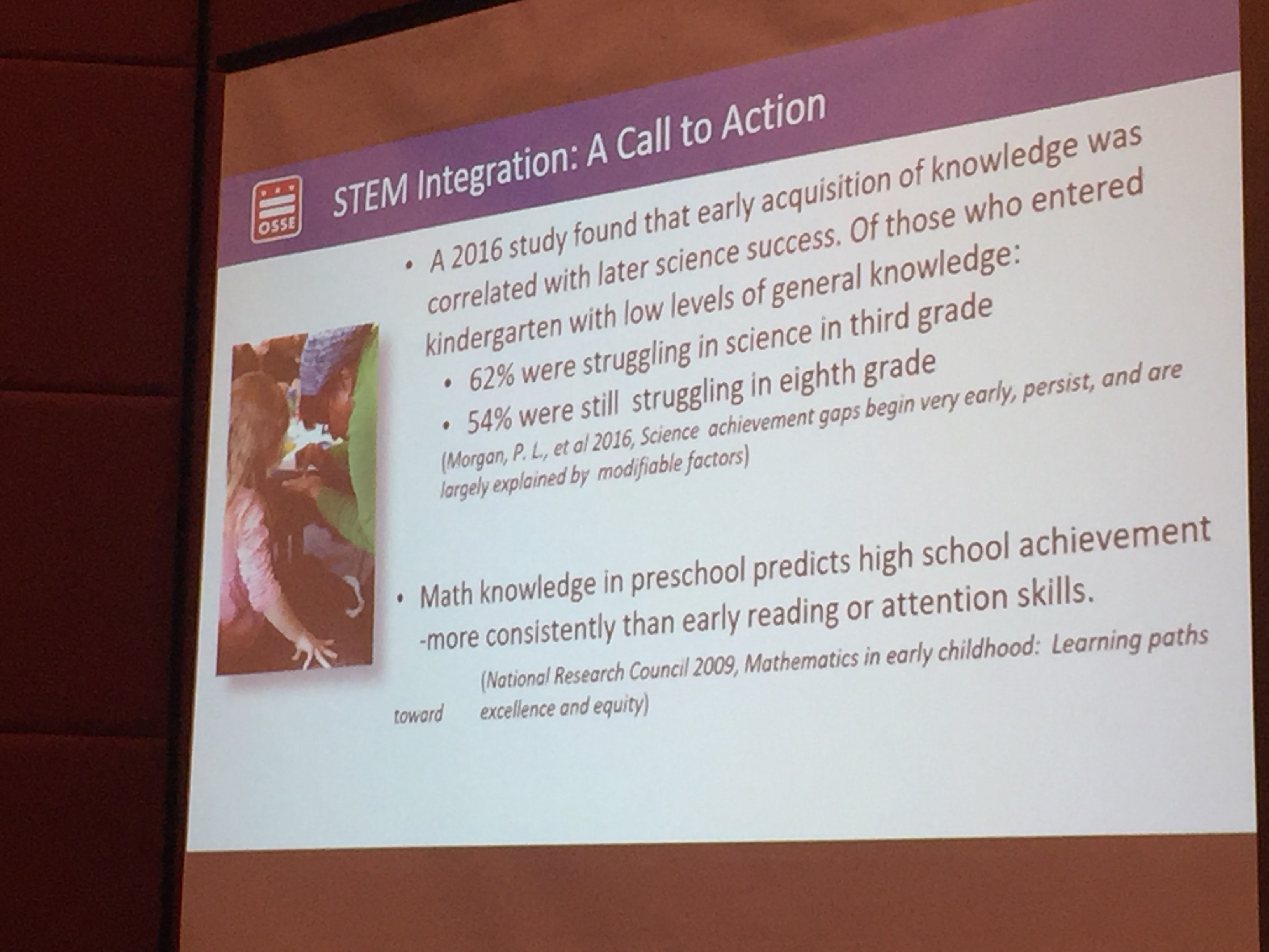 Slide on STEM Integration.