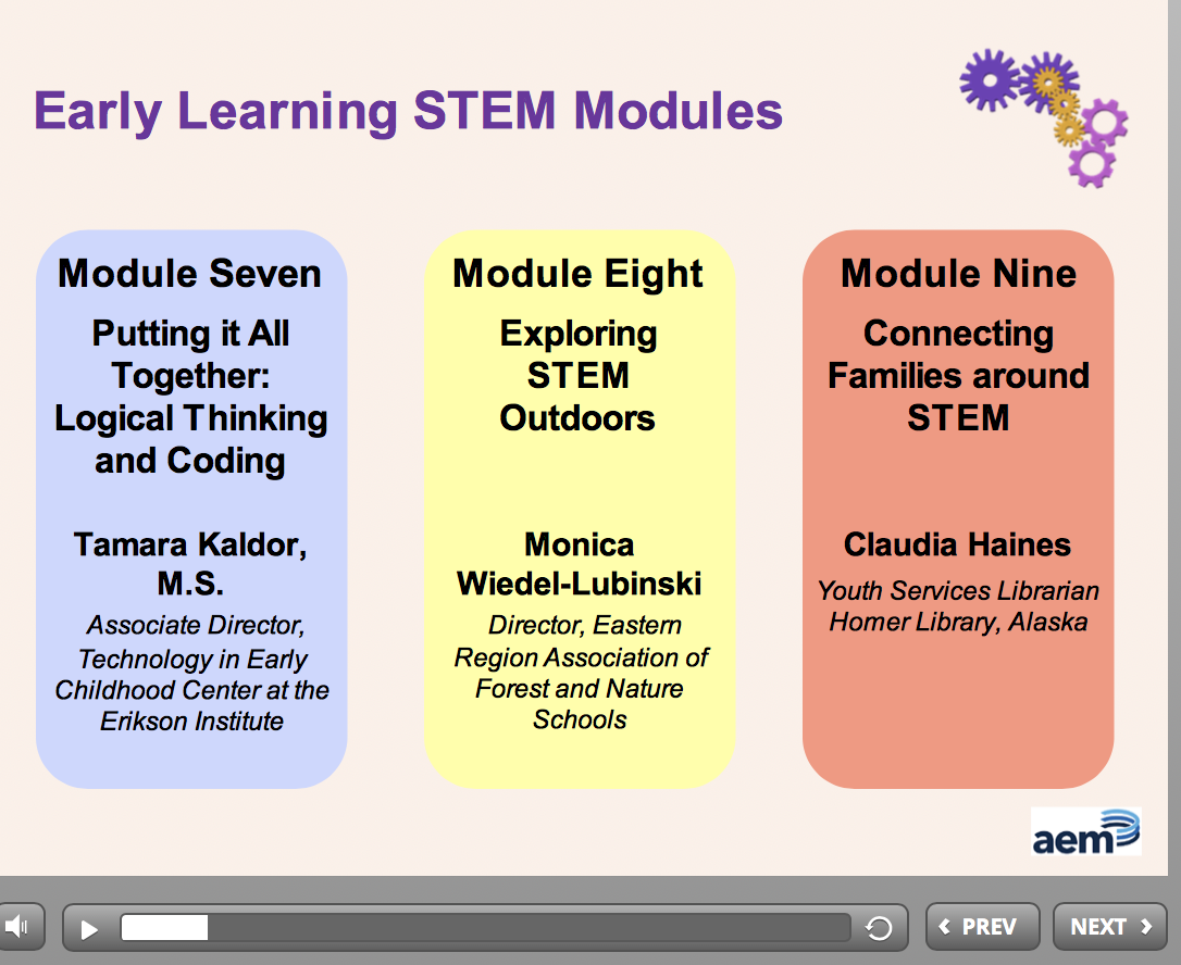 Slide introducing Modules 7 through 9.