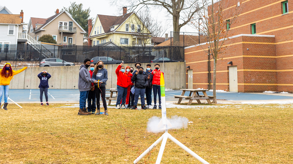 How Can We Plan a Rocket Launch for Recovery System Deployment?