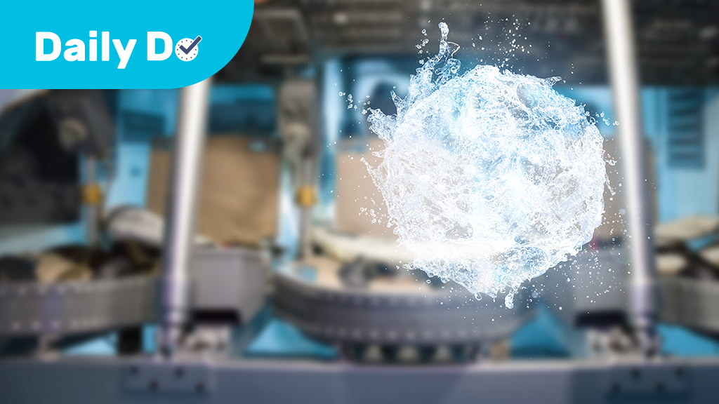 Why Is Water Sphere-Shaped in Space?