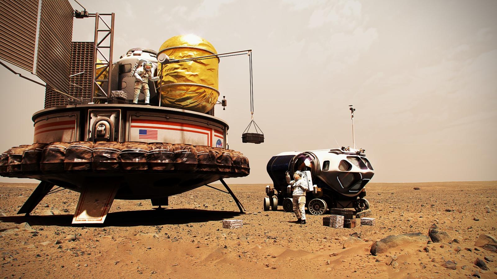 How can we monitor astronaut health to ensure the success of missions to Mars?