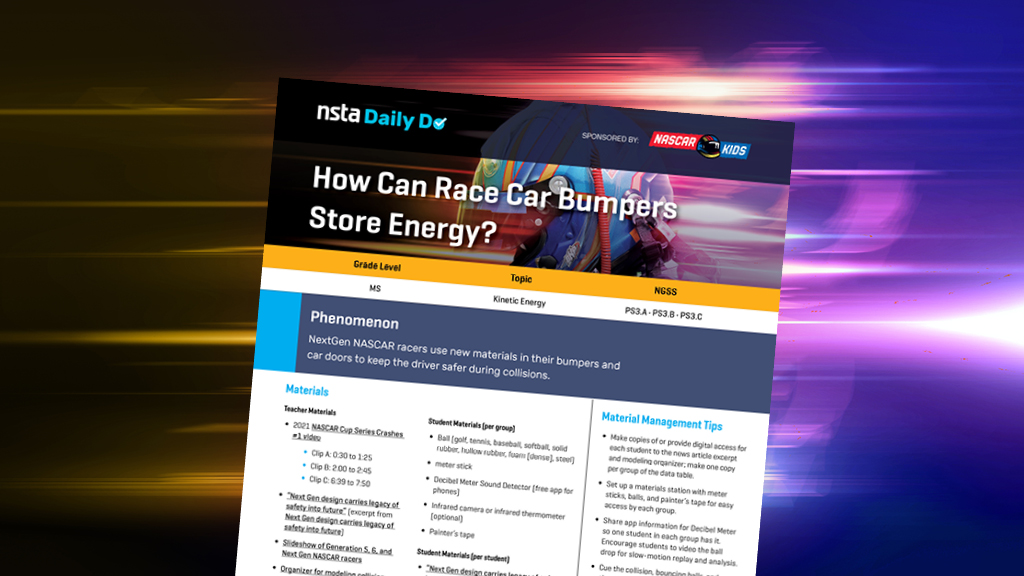 How Can Race Car Bumpers Store Energy?