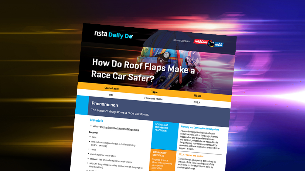 How Do Roof Flaps Make a Race Car Safer?