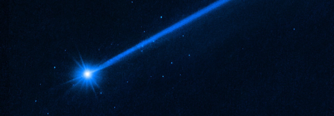 How can we use our model to explain the change in Dimorphos’s velocity post collision with DART? 