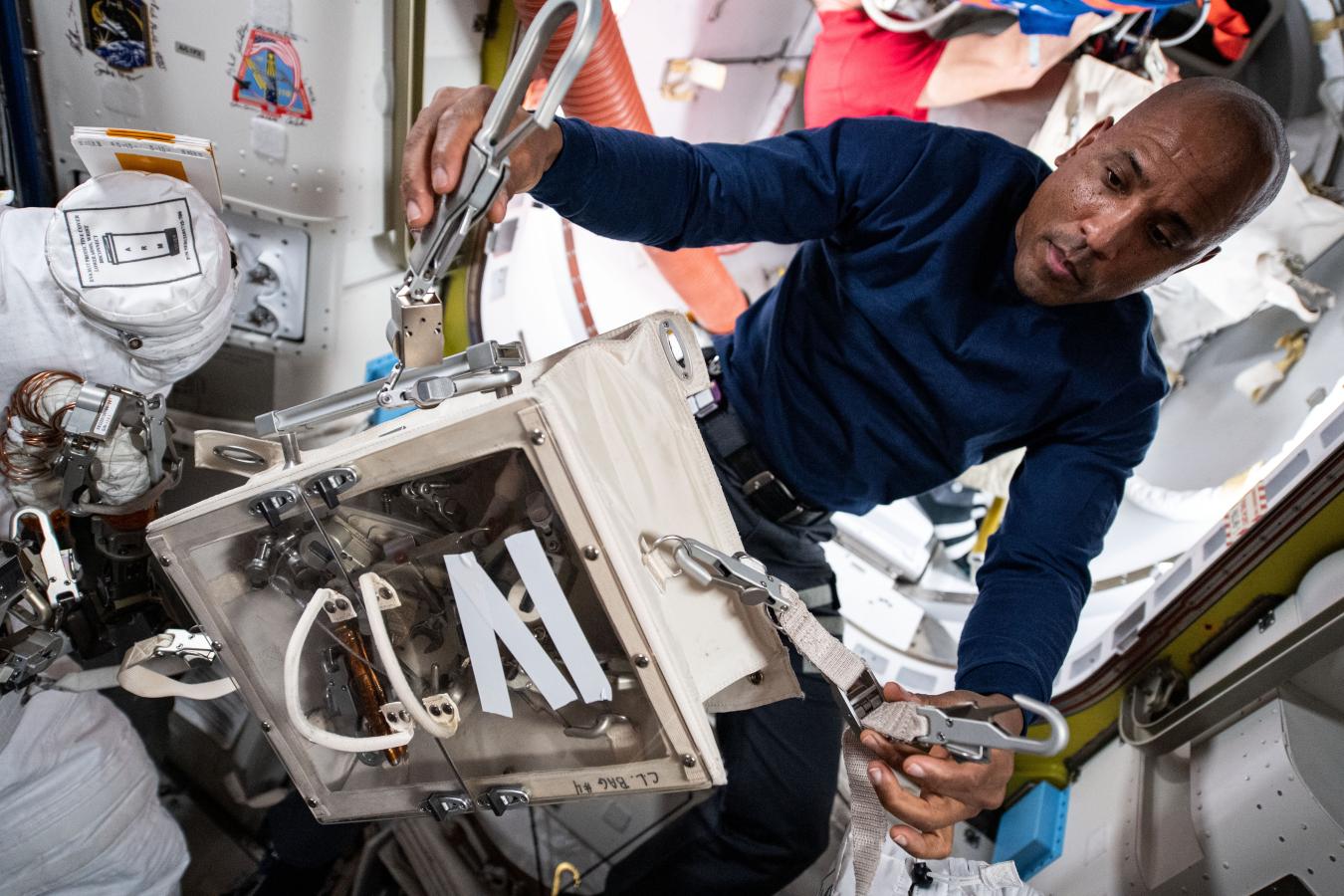 How can Alexa-MIT App Inventor be used to help astronauts monitor their body systems?