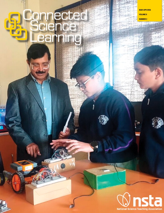Connected Science Learning March-April 2026 cover