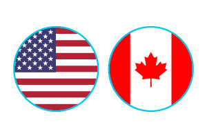 United States and Canada