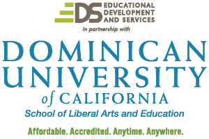 Educational Development and Services and Dominican University logos