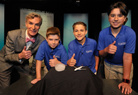 ExploraVision team with Bill Nye