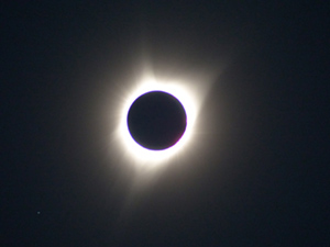 Eclipse photo by Cary Sneider at Prineville
