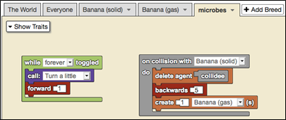 model of decomposing banana