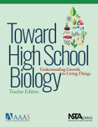 Toward High School Biology cover