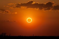 annular eclipse photo