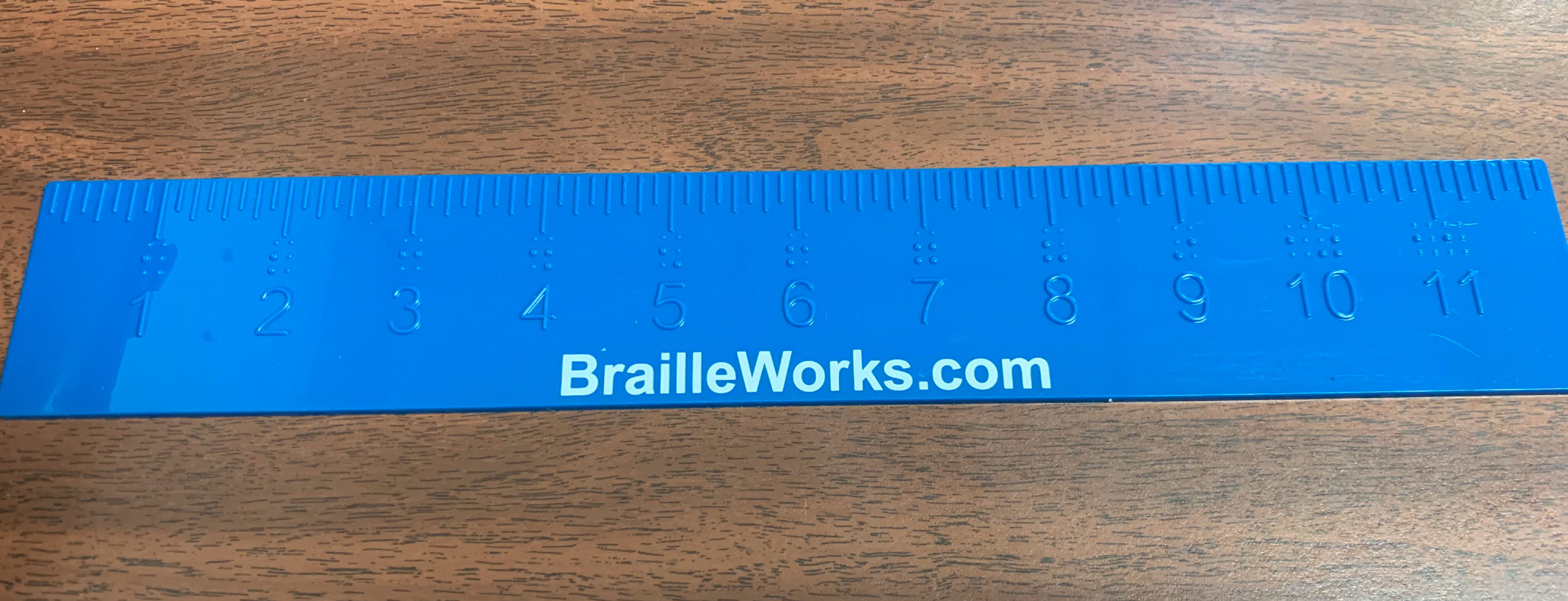 Figure 7  Tactile ruler.