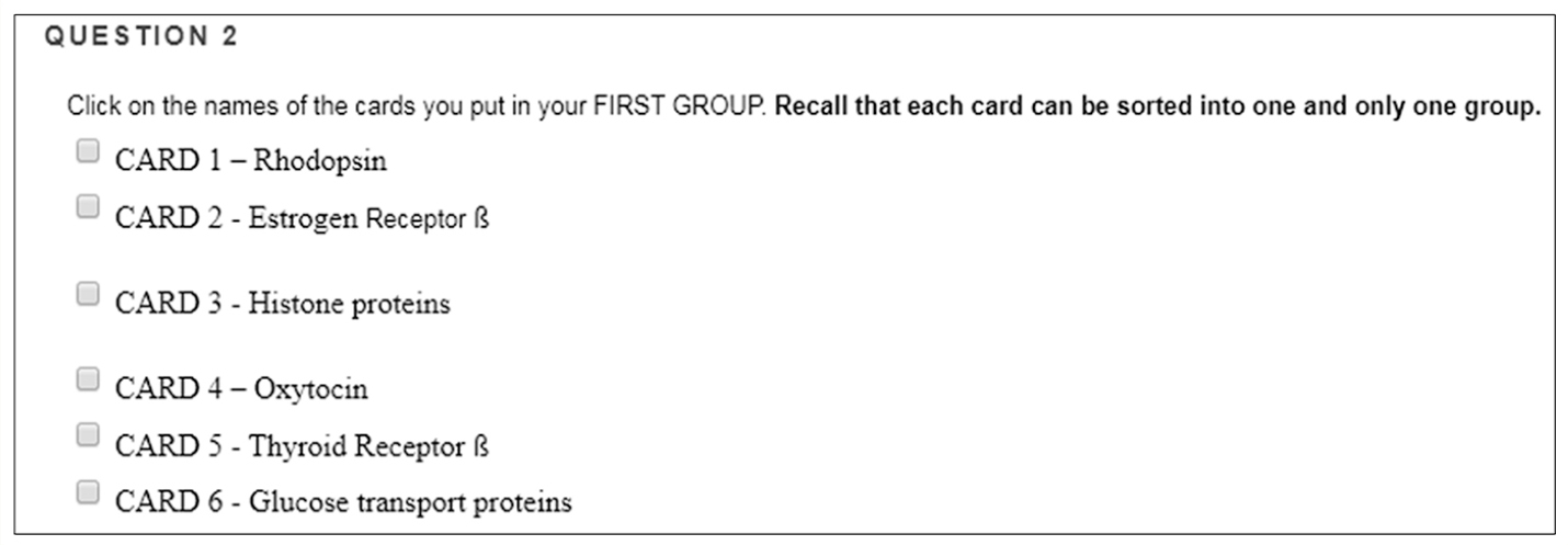 Sort task submission on Blackboard.