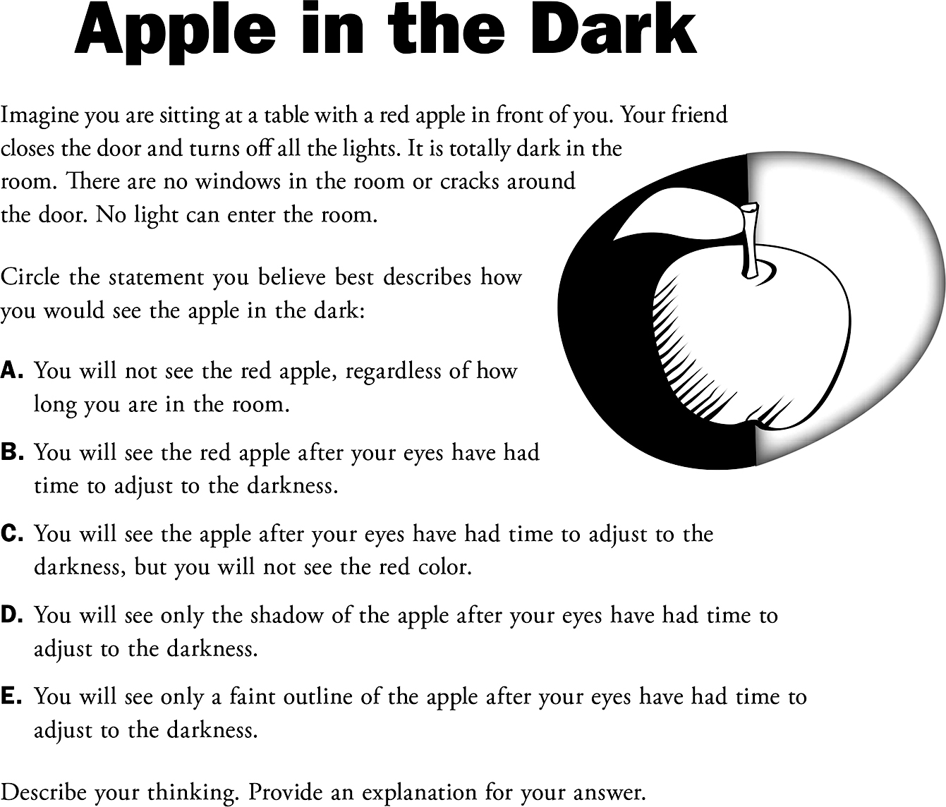 Apple in the Dark probe.