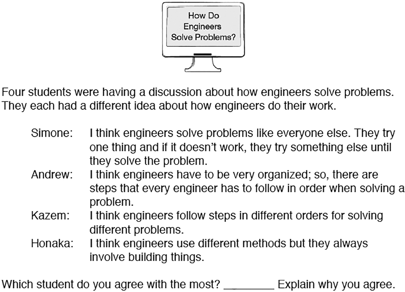 How Do Engineers Solve Problems? probe.