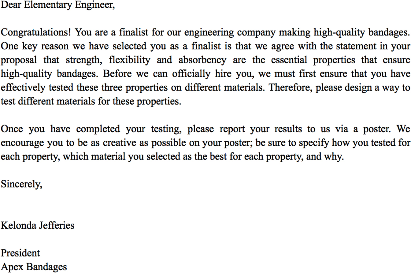 Engineering assessment.