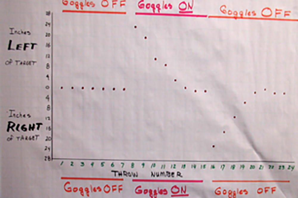 Graphs shows examples of student-designed investigations.